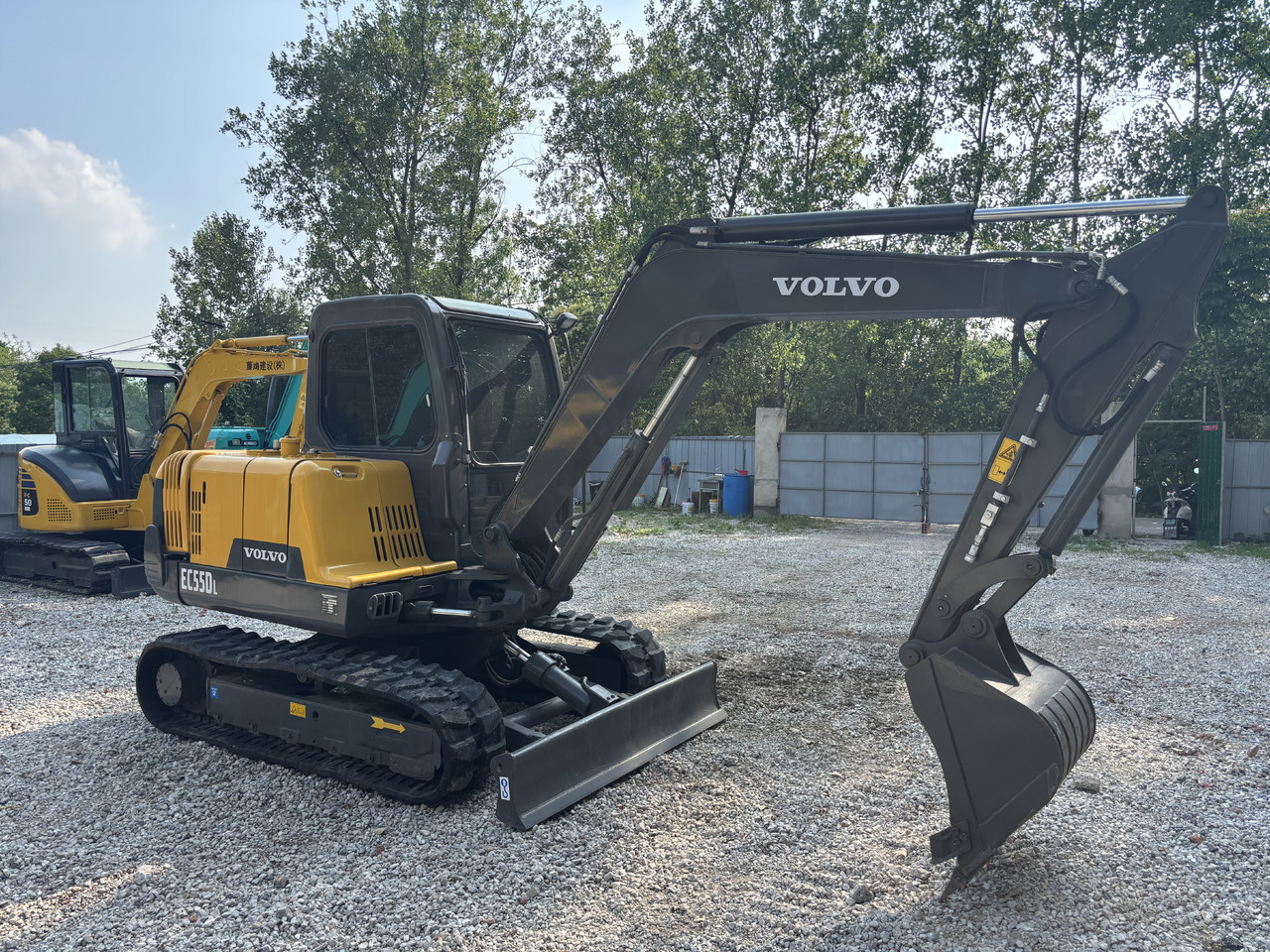 Mini rýpadlo Volvo EC55D Rubber track: obrázek 8