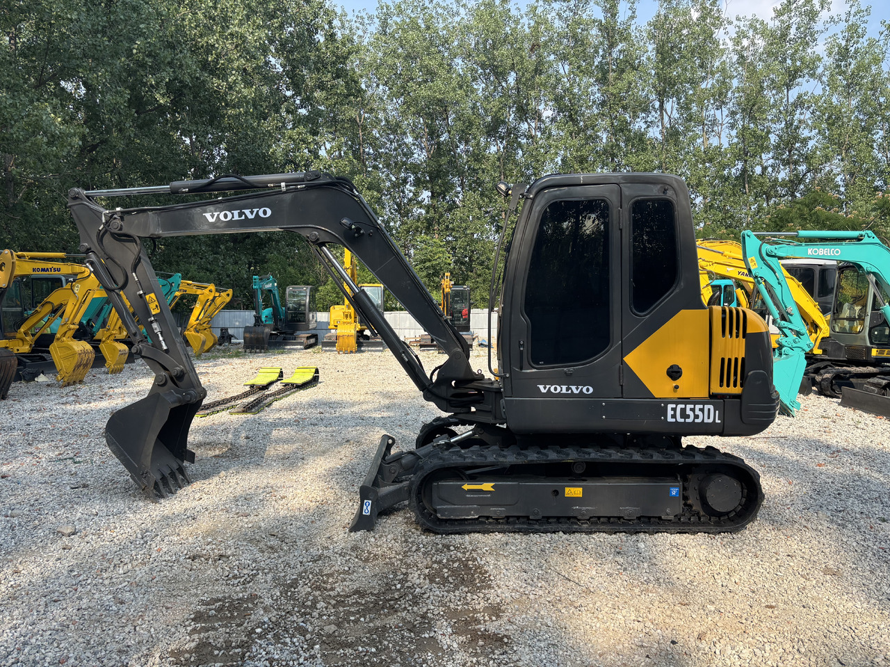 Volvo EC55D Rubber track - Mini rýpadlo: obrázek 3 Volvo EC55D Rubber track - Mini rýpadlo: obrázek 3