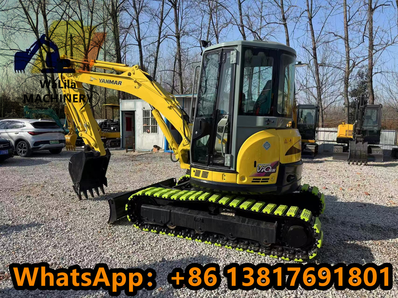 Yanmar Vio 55 Vio55 - Mini rýpadlo: obrázek 1 Yanmar Vio 55 Vio55 - Mini rýpadlo: obrázek 1