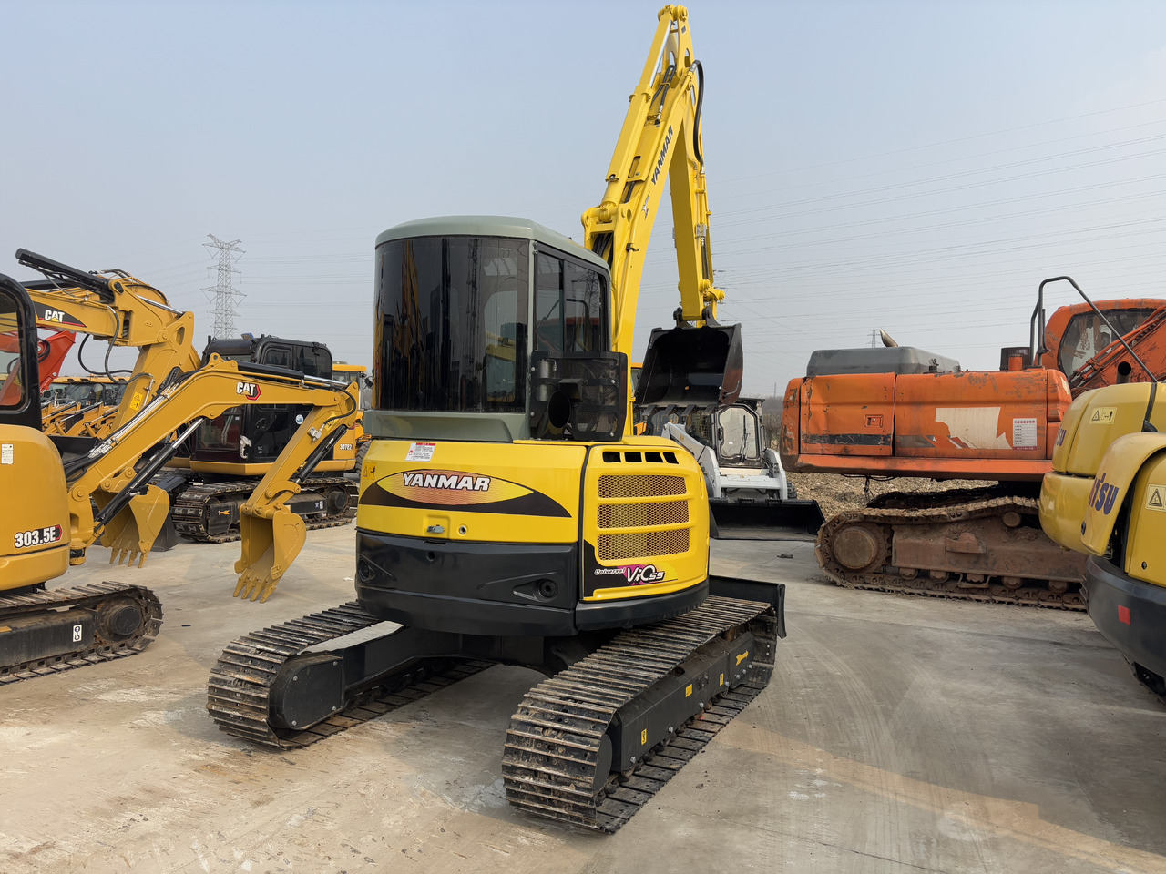 Yanmar Vio 55 Vio55 - Mini rýpadlo: obrázek 2 Yanmar Vio 55 Vio55 - Mini rýpadlo: obrázek 2