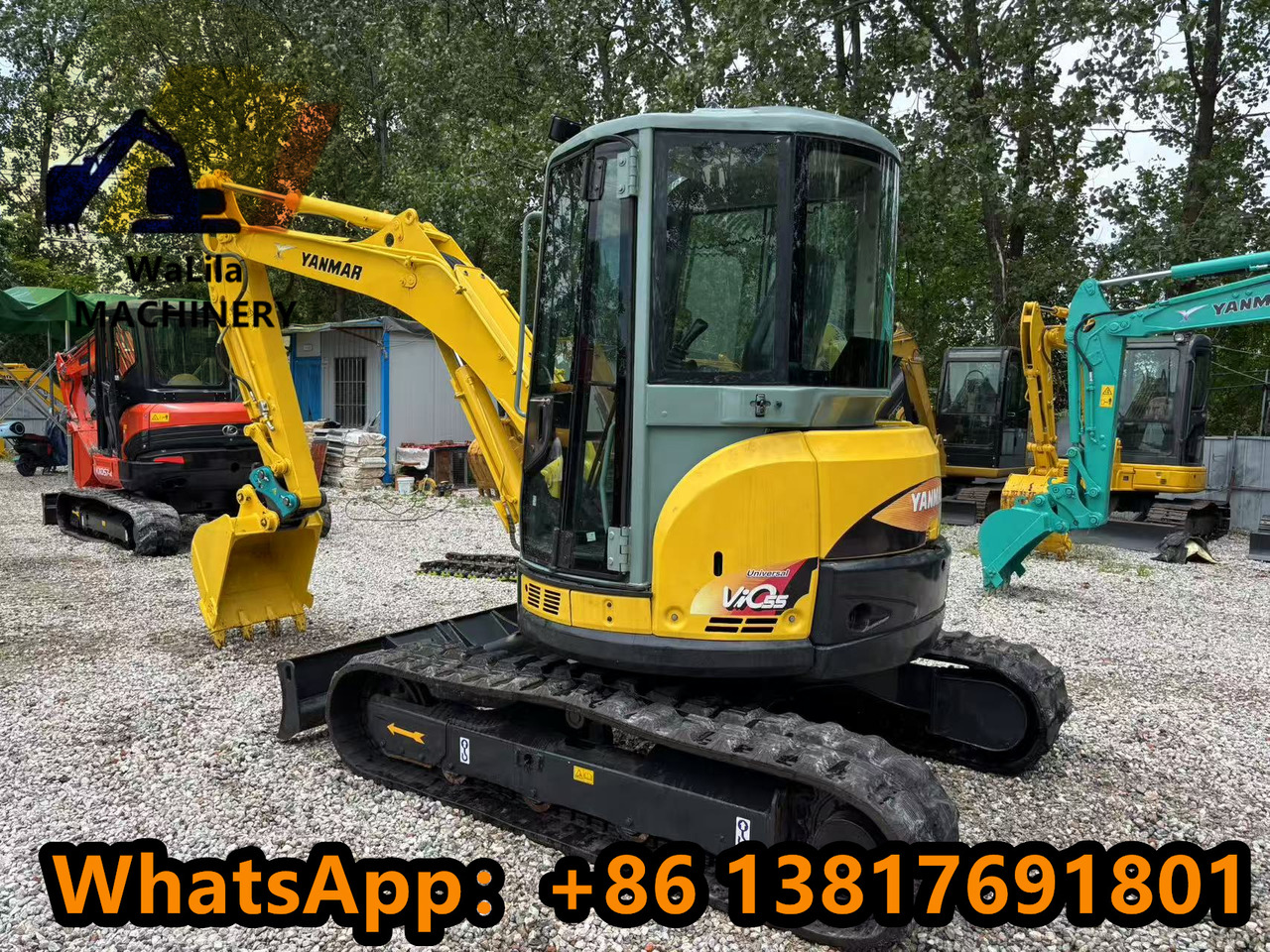 Yanmar Vio 55 Vio55 - Mini rýpadlo: obrázek 4 Yanmar Vio 55 Vio55 - Mini rýpadlo: obrázek 4