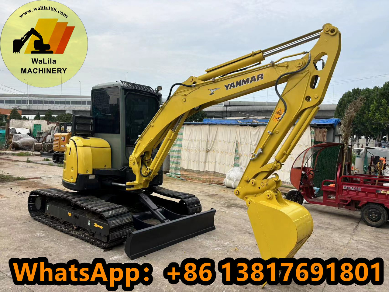 Yanmar Vio 55 Vio55 - Mini rýpadlo: obrázek 3 Yanmar Vio 55 Vio55 - Mini rýpadlo: obrázek 3