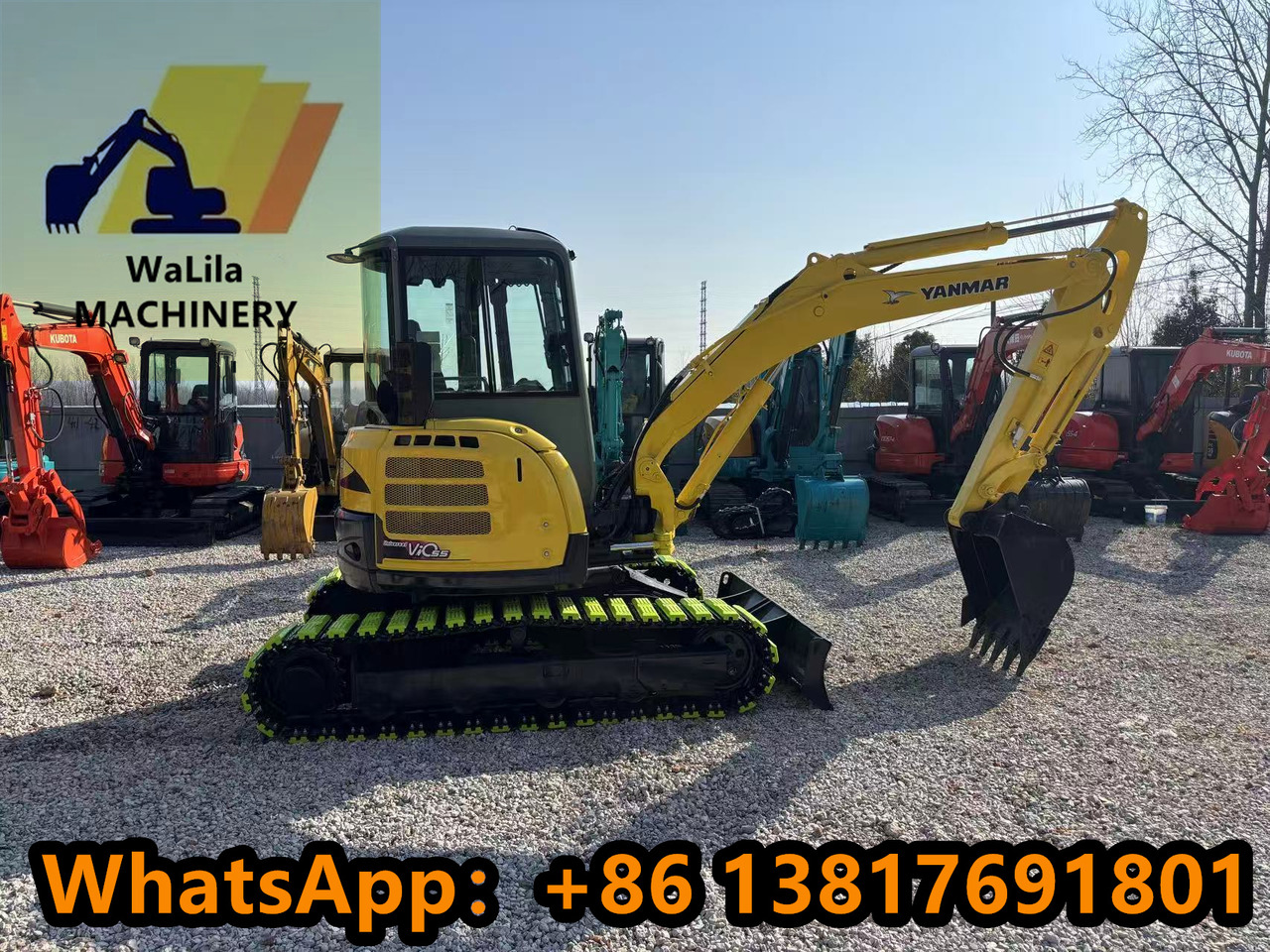 Yanmar Vio 55 Vio55 - Mini rýpadlo: obrázek 4 Yanmar Vio 55 Vio55 - Mini rýpadlo: obrázek 4
