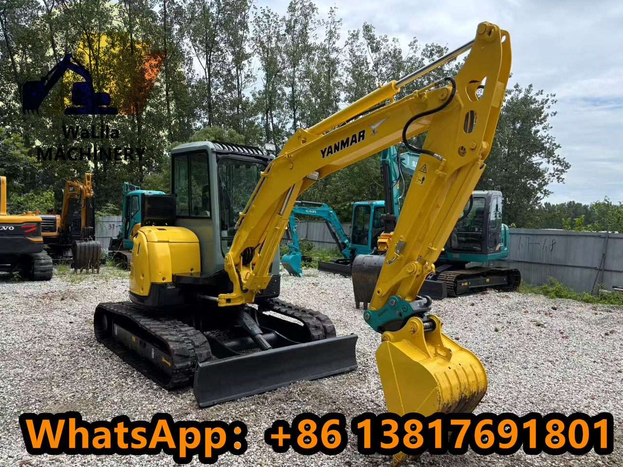 Yanmar Vio 55 Vio55 - Mini rýpadlo: obrázek 3 Yanmar Vio 55 Vio55 - Mini rýpadlo: obrázek 3