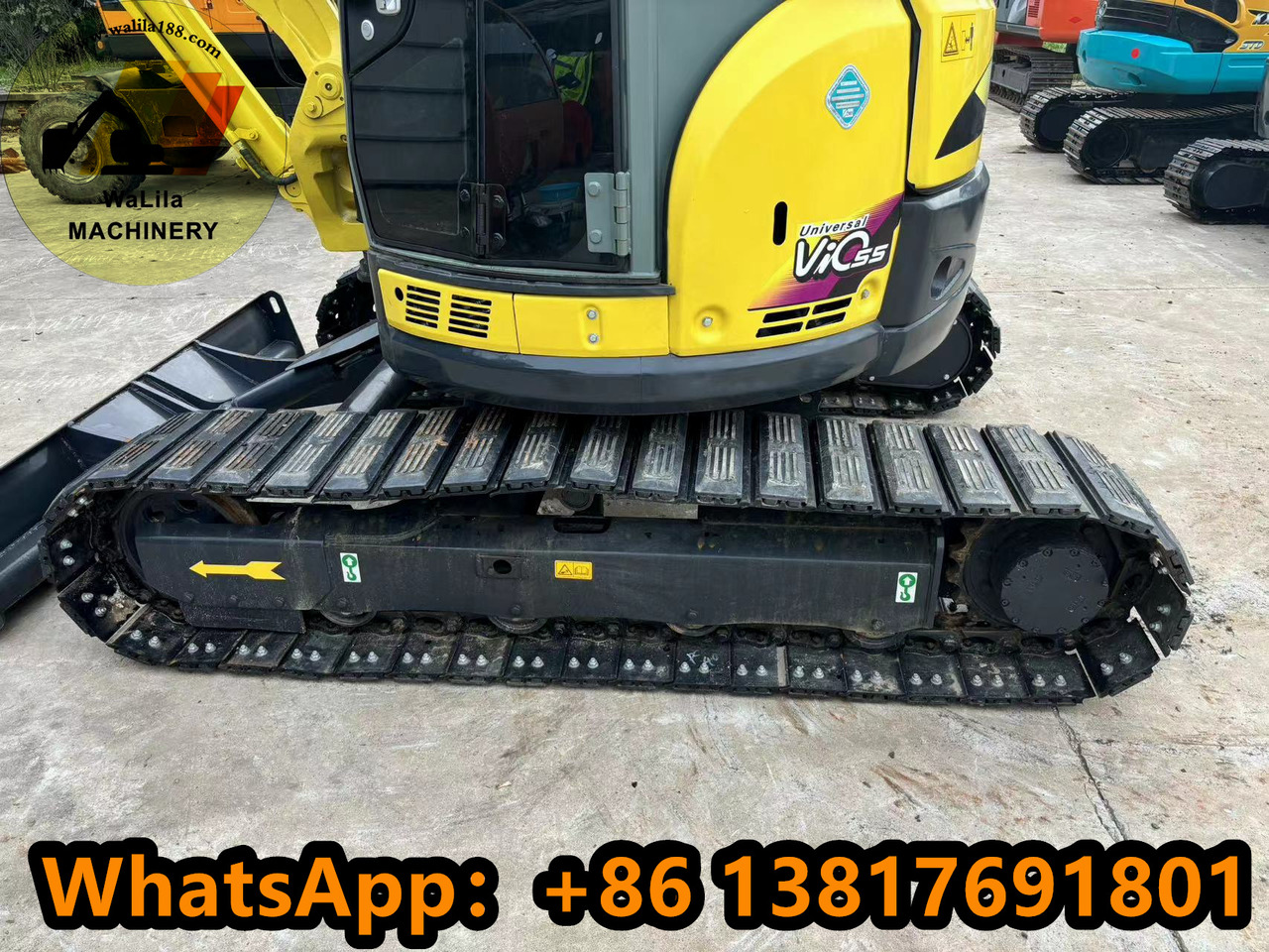 Yanmar Vio 55 Vio55 - Mini rýpadlo: obrázek 4 Yanmar Vio 55 Vio55 - Mini rýpadlo: obrázek 4