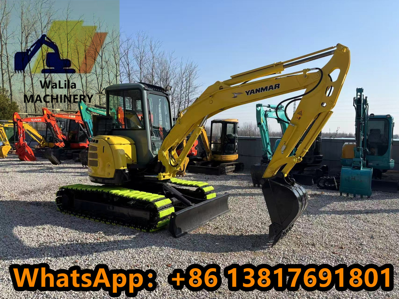 Yanmar Vio 55 Vio55 - Mini rýpadlo: obrázek 5 Yanmar Vio 55 Vio55 - Mini rýpadlo: obrázek 5