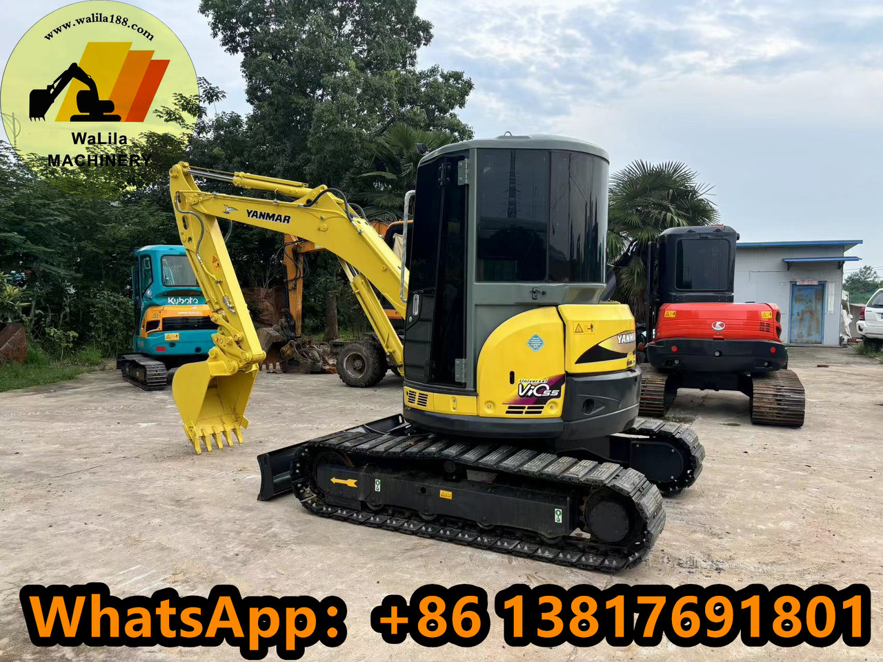 Yanmar Vio 55 Vio55 - Mini rýpadlo: obrázek 1 Yanmar Vio 55 Vio55 - Mini rýpadlo: obrázek 1