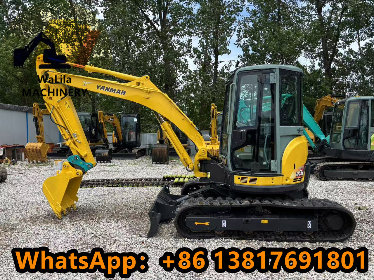 Yanmar Vio 55 Vio55 - Mini rýpadlo: obrázek 1 Yanmar Vio 55 Vio55 - Mini rýpadlo: obrázek 1