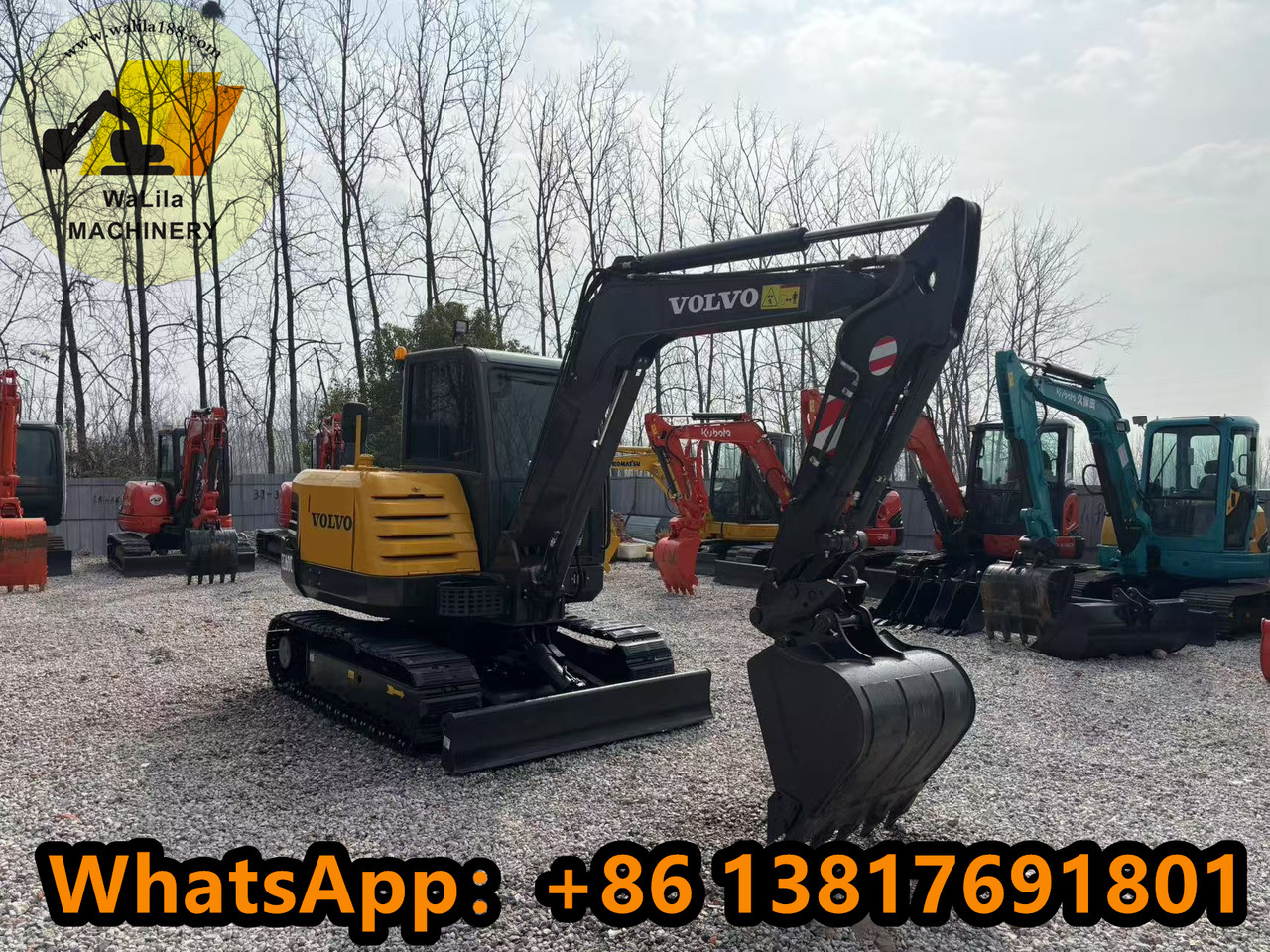 Volvo EC60D - Mini rýpadlo: obrázek 2 Volvo EC60D - Mini rýpadlo: obrázek 2