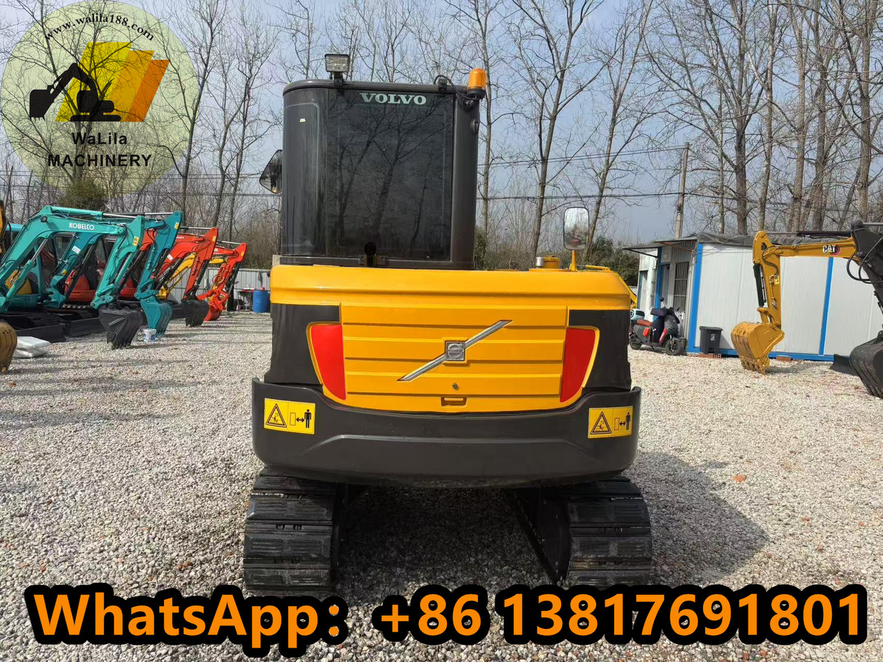 Volvo EC60D - Mini rýpadlo: obrázek 4 Volvo EC60D - Mini rýpadlo: obrázek 4
