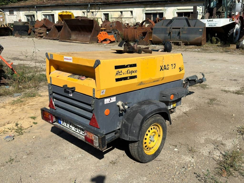 Atlas Copco XAS 37 - Mobilní kompresor: obrázek 3 Atlas Copco XAS 37 - Mobilní kompresor: obrázek 3