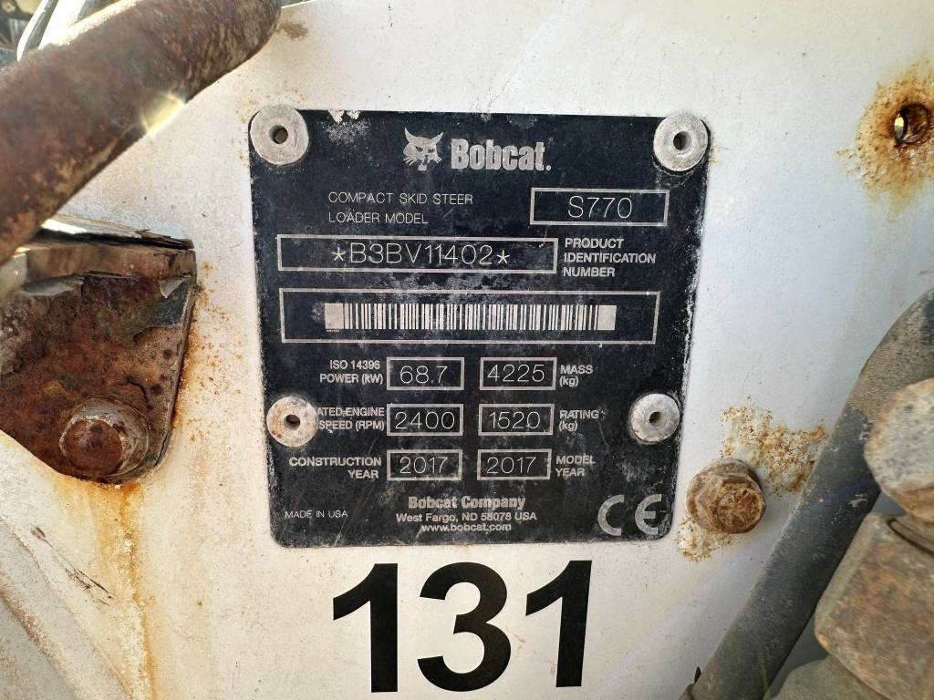 Bobcat S 770 FOR PARTS - Smykový nakladač: obrázek 5 Bobcat S 770 FOR PARTS - Smykový nakladač: obrázek 5