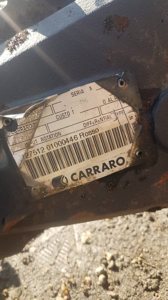 Carraro 20.11 FRONT AXLE - Náprava a díly pro Stavební technika: obrázek 3 Carraro 20.11 FRONT AXLE - Náprava a díly pro Stavební technika: obrázek 3