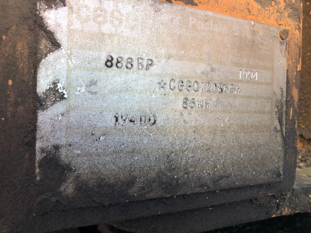 Case Poclain 888BP FOR PARTS - Kolesové rýpadlo: obrázek 4 Case Poclain 888BP FOR PARTS - Kolesové rýpadlo: obrázek 4
