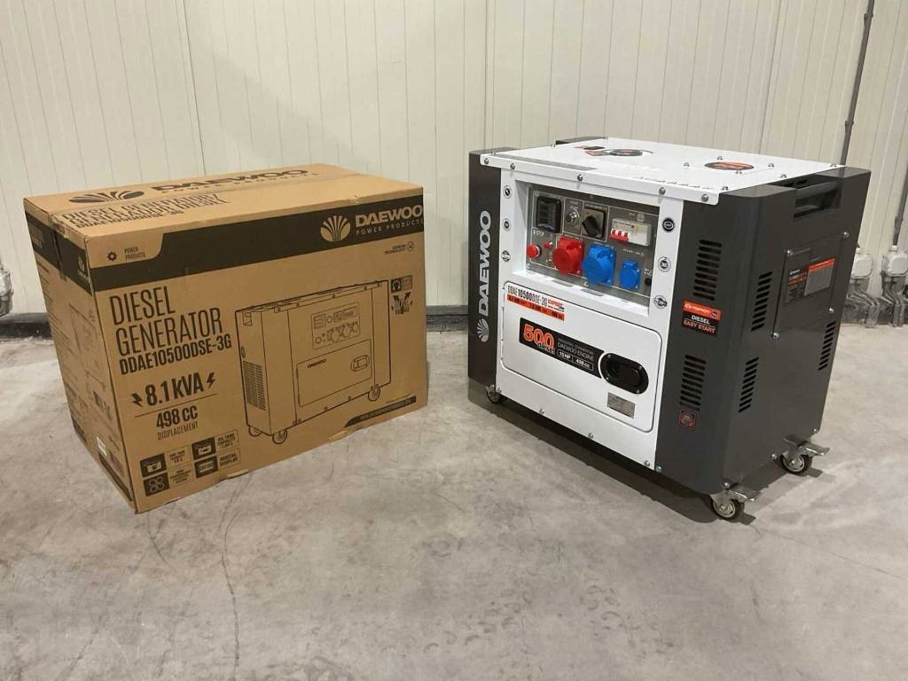 Daewoo DDAE10500DSE-3G - Elektrický generátor: obrázek 5 Daewoo DDAE10500DSE-3G - Elektrický generátor: obrázek 5