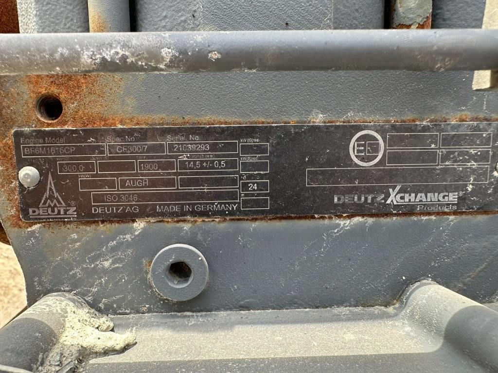 Deutz BF6M1015CP ENGINE - Motor pro Stavební technika: obrázek 5 Deutz BF6M1015CP ENGINE - Motor pro Stavební technika: obrázek 5