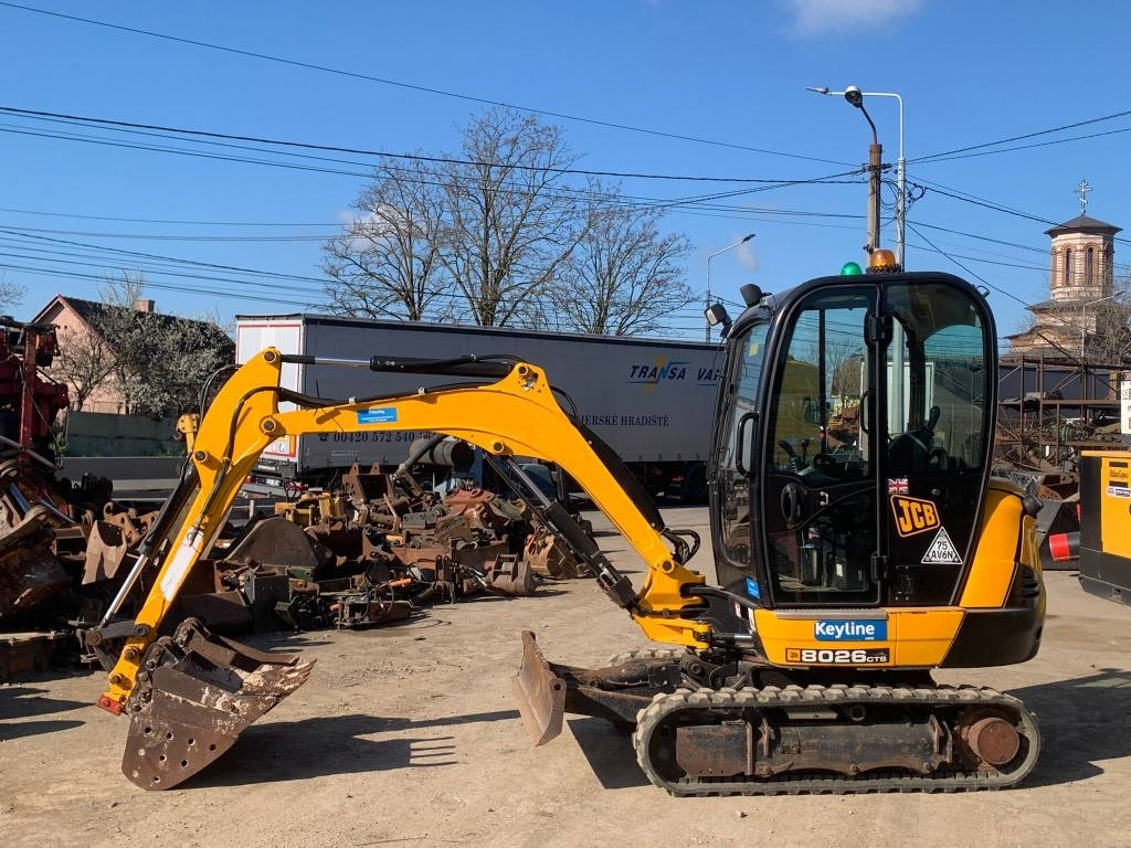 JCB 8026 CTS - Mini rýpadlo: obrázek 2 JCB 8026 CTS - Mini rýpadlo: obrázek 2