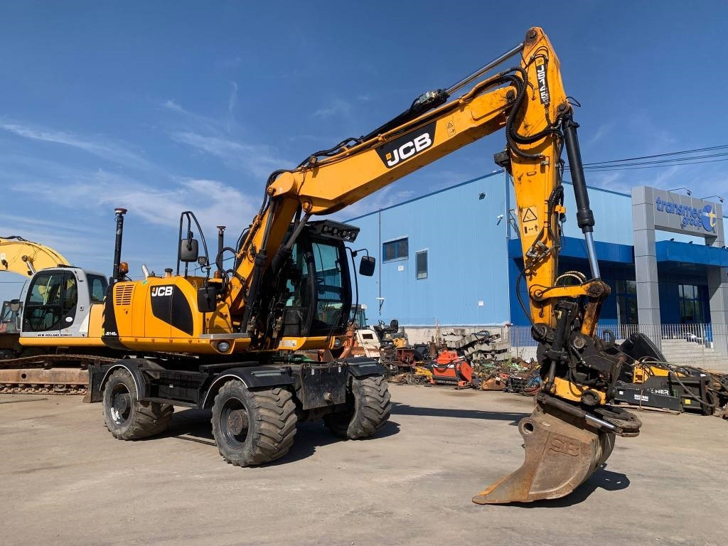 JCB JS 145 W+Engcon Rototilt+Sistem Laser 2D Leica Ico - Kolesové rýpadlo: obrázek 2 JCB JS 145 W+Engcon Rototilt+Sistem Laser 2D Leica Ico - Kolesové rýpadlo: obrázek 2