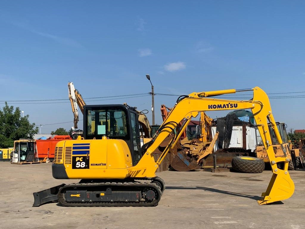Komatsu PC58-8 - Mini rýpadlo: obrázek 5 Komatsu PC58-8 - Mini rýpadlo: obrázek 5