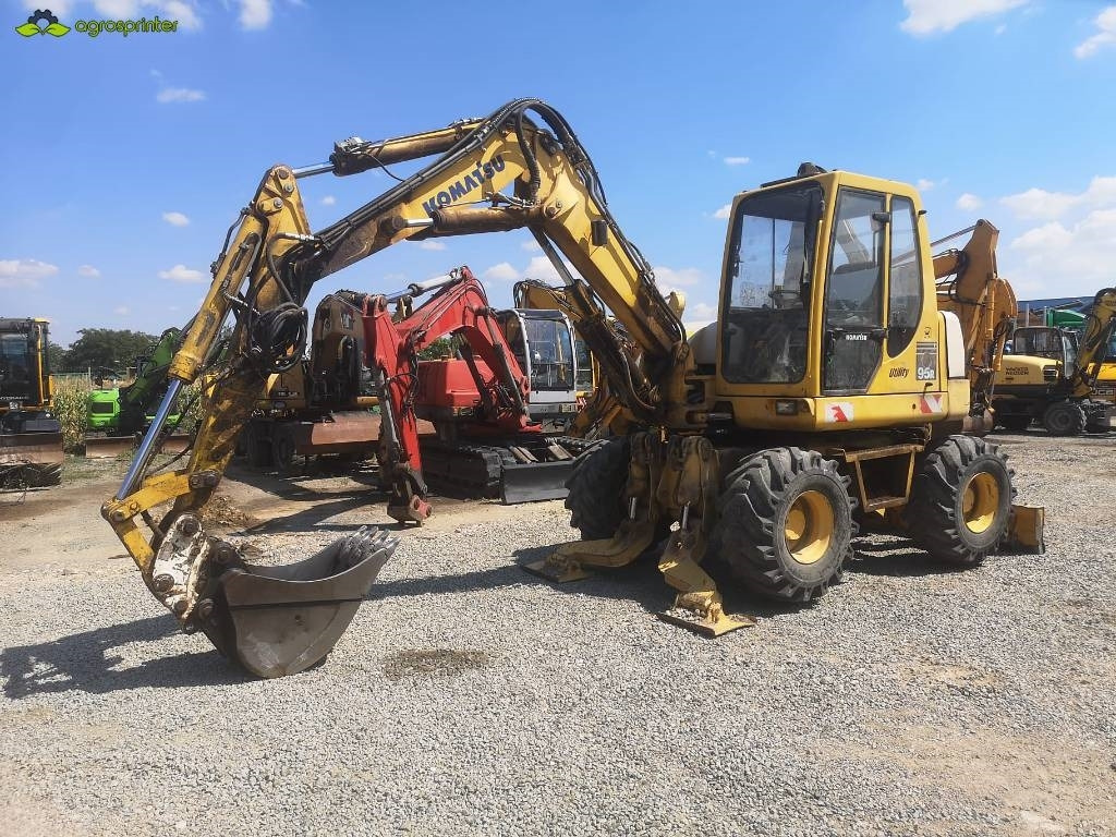 Komatsu PW 95 - Mini rýpadlo: obrázek 1 Komatsu PW 95 - Mini rýpadlo: obrázek 1