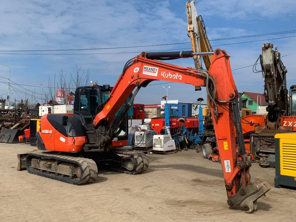 Kubota KX 080-4A - Mini rýpadlo: obrázek 5 Kubota KX 080-4A - Mini rýpadlo: obrázek 5