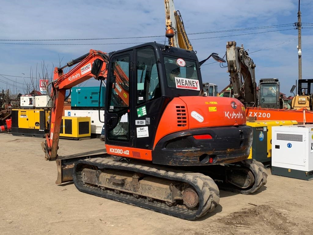 Kubota KX 080-4A - Mini rýpadlo: obrázek 3 Kubota KX 080-4A - Mini rýpadlo: obrázek 3