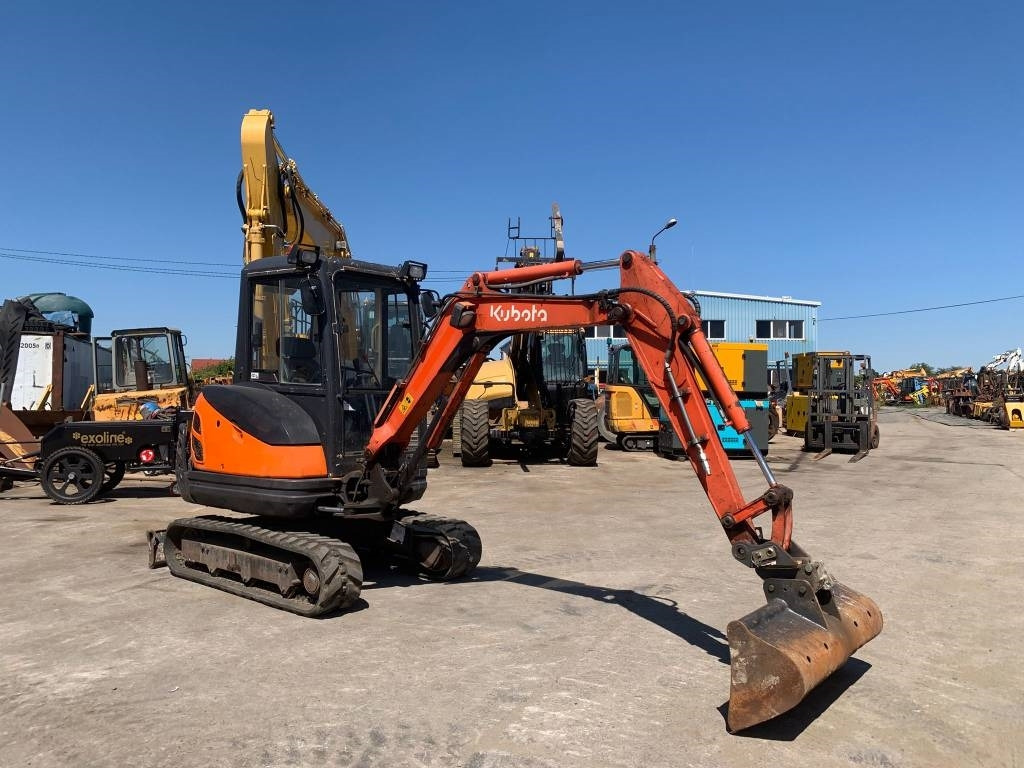 Kubota KX 61-3 - Mini rýpadlo: obrázek 4 Kubota KX 61-3 - Mini rýpadlo: obrázek 4