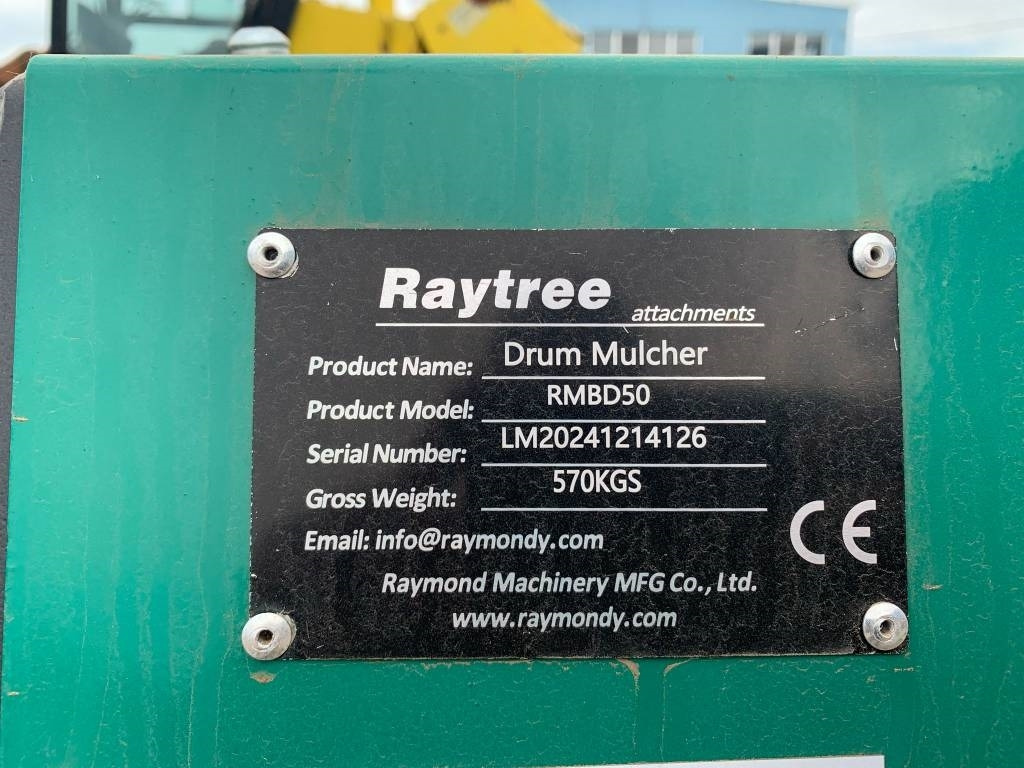 Raytree RMBD50 Mulcher - Mulčovač: obrázek 5 Raytree RMBD50 Mulcher - Mulčovač: obrázek 5