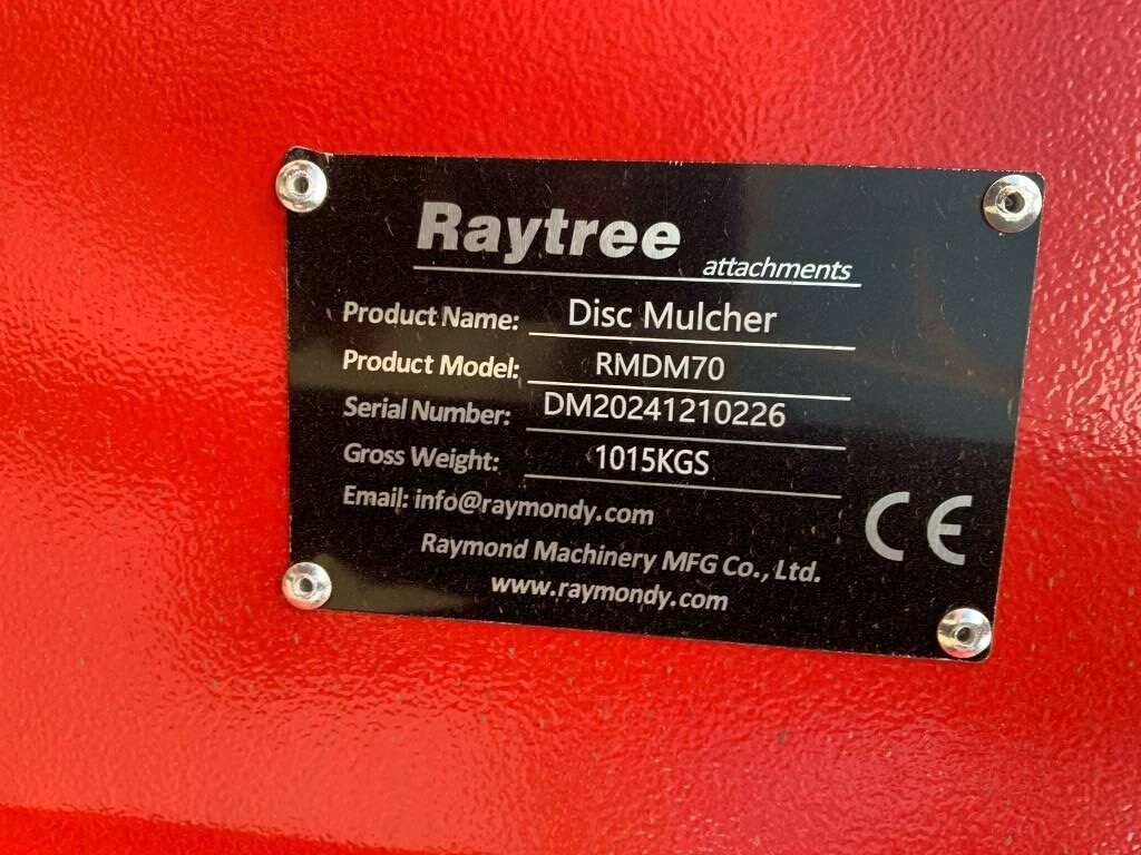 Raytree RMDM70 Mulcher Raytree RMDM70 Mulcher - Lesní mulčovač: obrázek 4 Raytree RMDM70 Mulcher Raytree RMDM70 Mulcher - Lesní mulčovač: obrázek 4