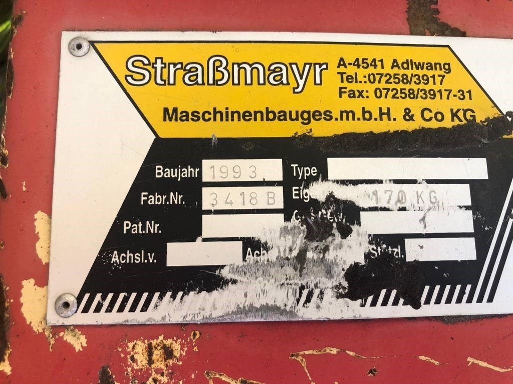 Strassmayr R7500  - Rozstřikovač živic: obrázek 4 Strassmayr R7500  - Rozstřikovač živic: obrázek 4