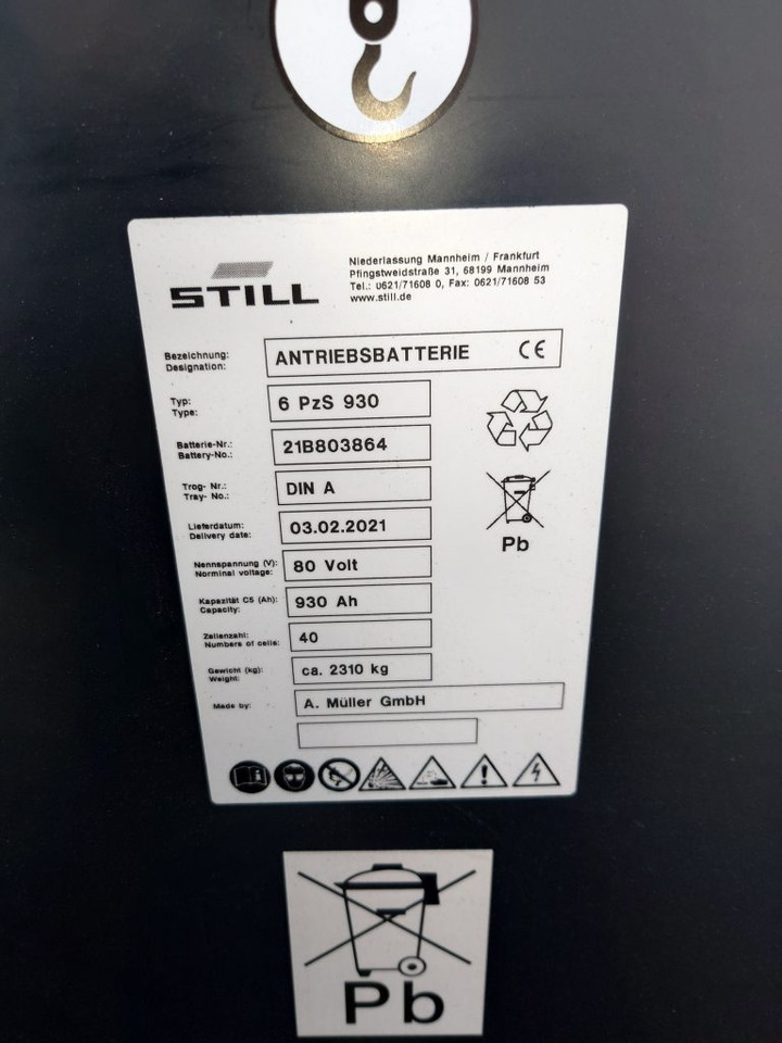 Still RX60-50 - Elektrický vysokozdvižný vozík: obrázek 5 Still RX60-50 - Elektrický vysokozdvižný vozík: obrázek 5