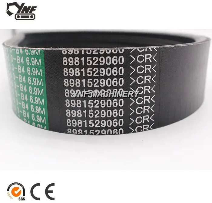 8-98152906-0 8981529060 Fan Belt for ZX200 6BG1 Excavator - Řemen: obrázek 5 8-98152906-0 8981529060 Fan Belt for ZX200 6BG1 Excavator - Řemen: obrázek 5