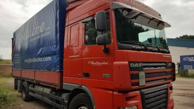 DAF 105-410 XF Plane Spriegel German Truck - Plachtový nákladní auto: obrázek 1 DAF 105-410 XF Plane Spriegel German Truck - Plachtový nákladní auto: obrázek 1