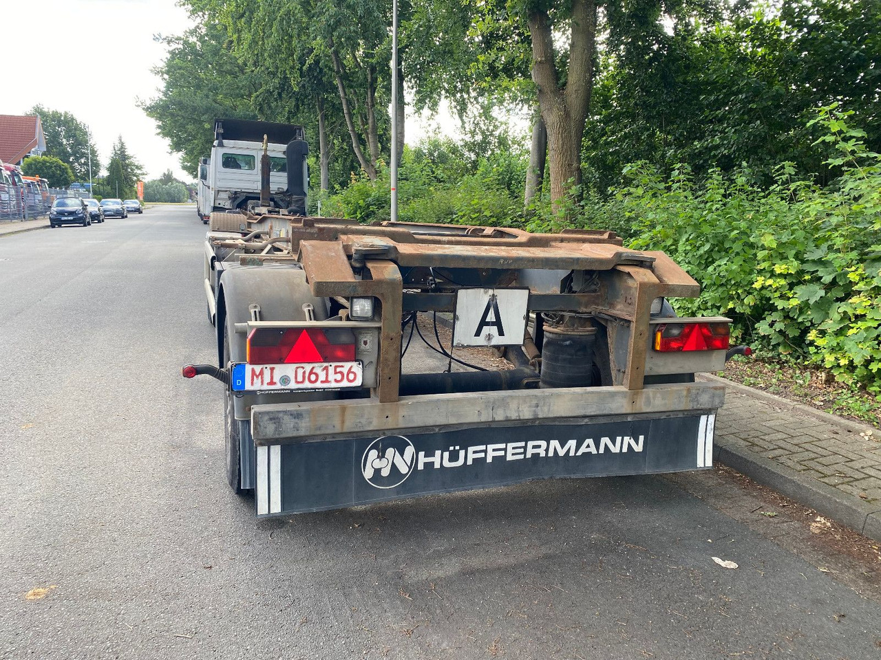 Hüffermann HSA Abroller Anhänger - Hákový/ Ramenový nosič přívěs: obrázek 2 Hüffermann HSA Abroller Anhänger - Hákový/ Ramenový nosič přívěs: obrázek 2