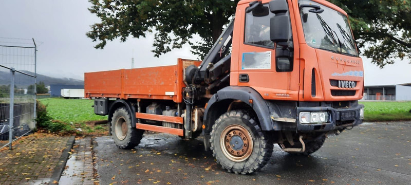Iveco ML110-220 4x4 mit Kran+Funk - Nákladní automobil valníkový/ Plošinový, Auto s hydraulickou rukou: obrázek 1 Iveco ML110-220 4x4 mit Kran+Funk - Nákladní automobil valníkový/ Plošinový, Auto s hydraulickou rukou: obrázek 1