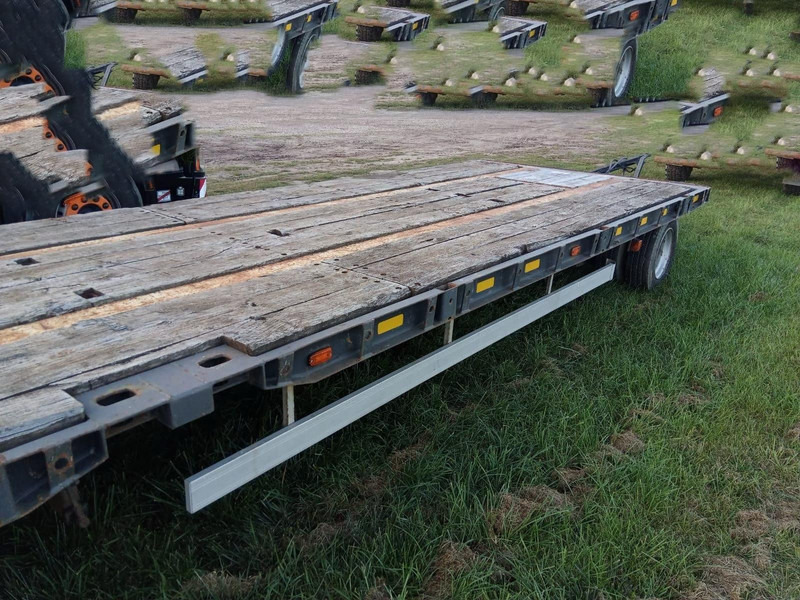 Přívěs plato/ Valník Langendorf 3 Achser Anhänger 9,4m Aufbau: obrázek 8