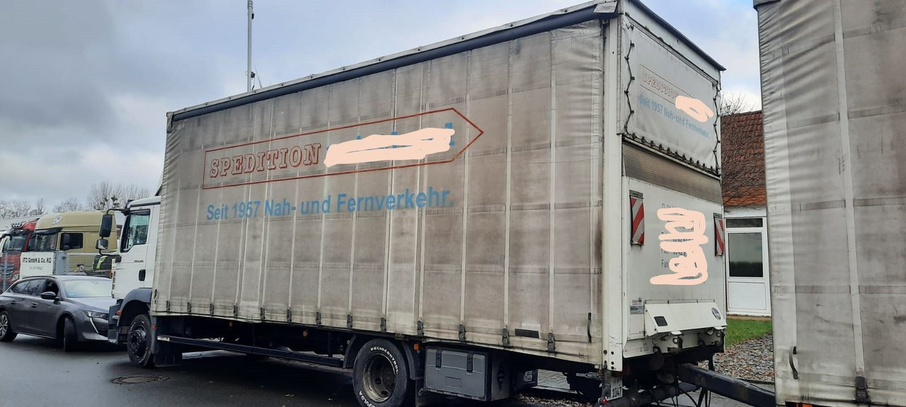 MAN 12.250 TGM Jumbo Mit Anhänger - Plachtový nákladní auto, Plachtový přívěs: obrázek 3 MAN 12.250 TGM Jumbo Mit Anhänger - Plachtový nákladní auto, Plachtový přívěs: obrázek 3