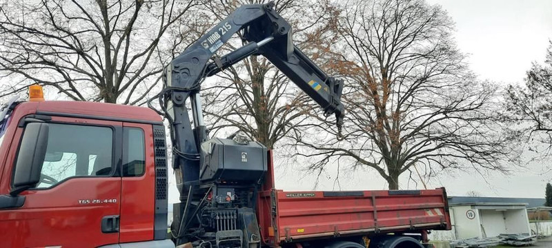 MAN 26.440TGS Kipper+Kran Meiller/Stahl - Sklápěč, Auto s hydraulickou rukou: obrázek 3 MAN 26.440TGS Kipper+Kran Meiller/Stahl - Sklápěč, Auto s hydraulickou rukou: obrázek 3