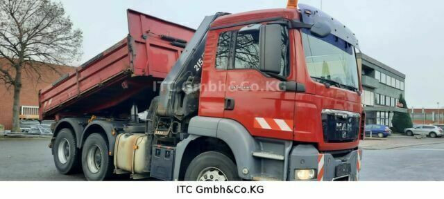 MAN 26.440TGS Kipper+Kran Meiller/Stahl - Sklápěč, Auto s hydraulickou rukou: obrázek 3 MAN 26.440TGS Kipper+Kran Meiller/Stahl - Sklápěč, Auto s hydraulickou rukou: obrázek 3