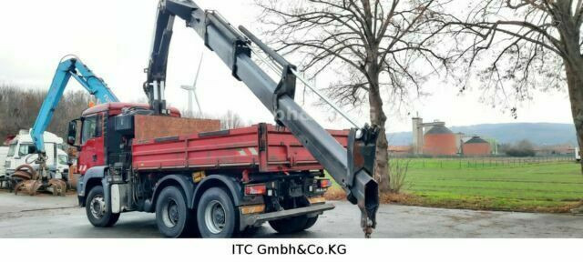 MAN 26.440TGS Kipper+Kran Meiller/Stahl - Sklápěč, Auto s hydraulickou rukou: obrázek 4 MAN 26.440TGS Kipper+Kran Meiller/Stahl - Sklápěč, Auto s hydraulickou rukou: obrázek 4