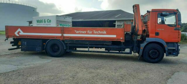MAN TG-M18.280PS Hiab 111B-2 mit Funk - Nákladní automobil valníkový/ Plošinový, Auto s hydraulickou rukou: obrázek 4 MAN TG-M18.280PS Hiab 111B-2 mit Funk - Nákladní automobil valníkový/ Plošinový, Auto s hydraulickou rukou: obrázek 4