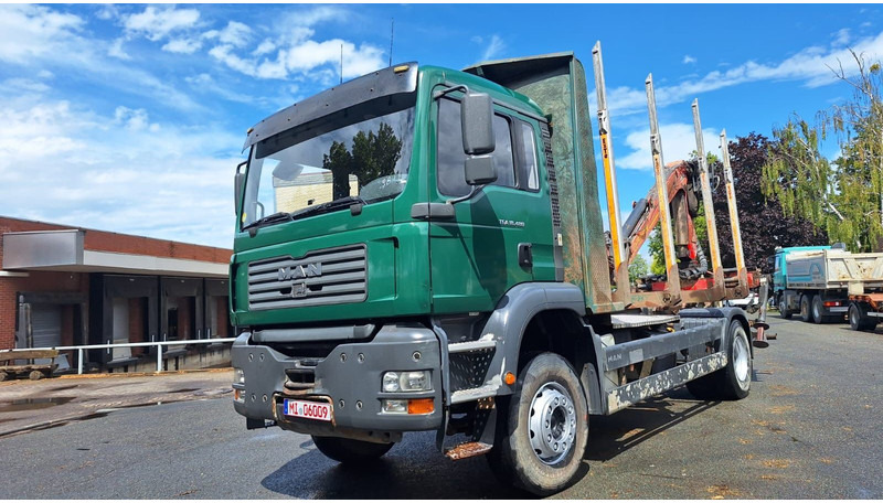 MAN TGA 18.480 Holz LKW - Lesovůz, Auto s hydraulickou rukou: obrázek 1 MAN TGA 18.480 Holz LKW - Lesovůz, Auto s hydraulickou rukou: obrázek 1