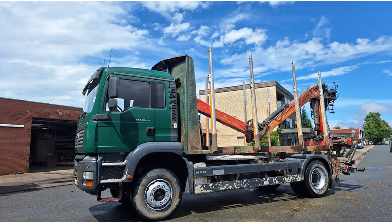 MAN TGA 18.480 Holz LKW - Lesovůz, Auto s hydraulickou rukou: obrázek 3 MAN TGA 18.480 Holz LKW - Lesovůz, Auto s hydraulickou rukou: obrázek 3