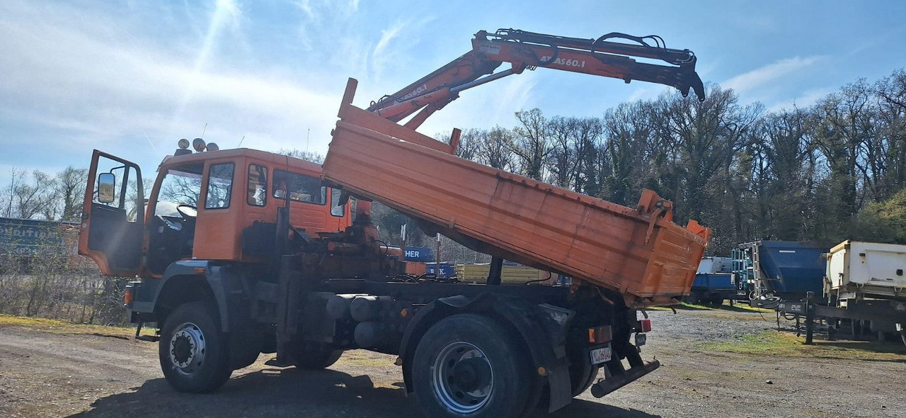 MAN TGM 18.240PS 4x4 3.S-Kipper mit Kran - Sklápěč, Auto s hydraulickou rukou: obrázek 4 MAN TGM 18.240PS 4x4 3.S-Kipper mit Kran - Sklápěč, Auto s hydraulickou rukou: obrázek 4