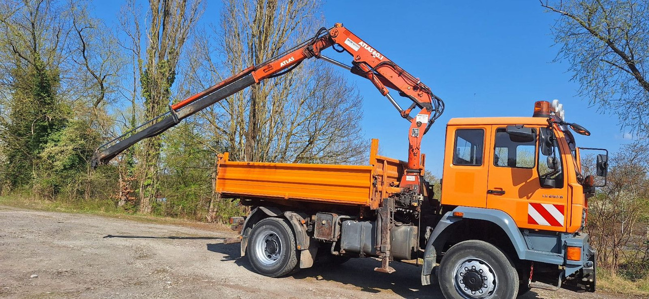 MAN TGM 18.240PS 4x4 3.S-Kipper mit Kran - Sklápěč, Auto s hydraulickou rukou: obrázek 3 MAN TGM 18.240PS 4x4 3.S-Kipper mit Kran - Sklápěč, Auto s hydraulickou rukou: obrázek 3