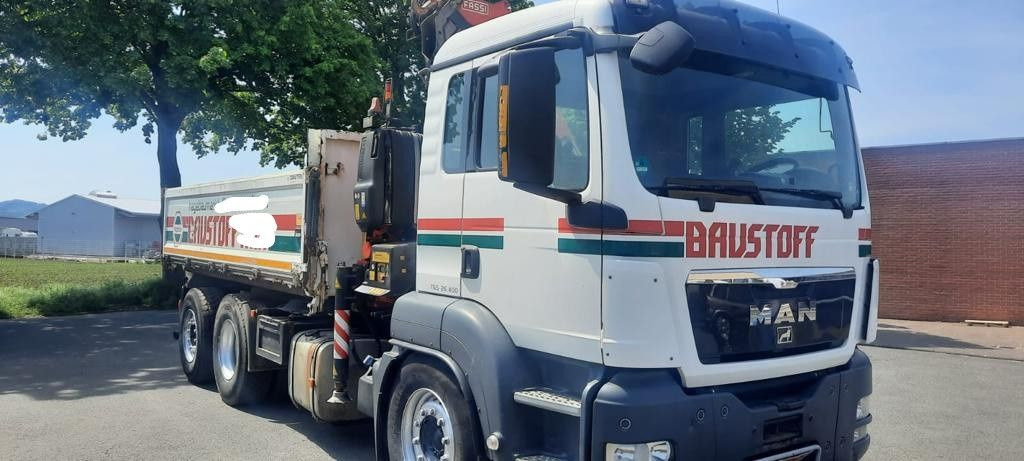 MAN TGS 26.400 Kipper Mit Kran/Funk - Sklápěč, Auto s hydraulickou rukou: obrázek 2 MAN TGS 26.400 Kipper Mit Kran/Funk - Sklápěč, Auto s hydraulickou rukou: obrázek 2