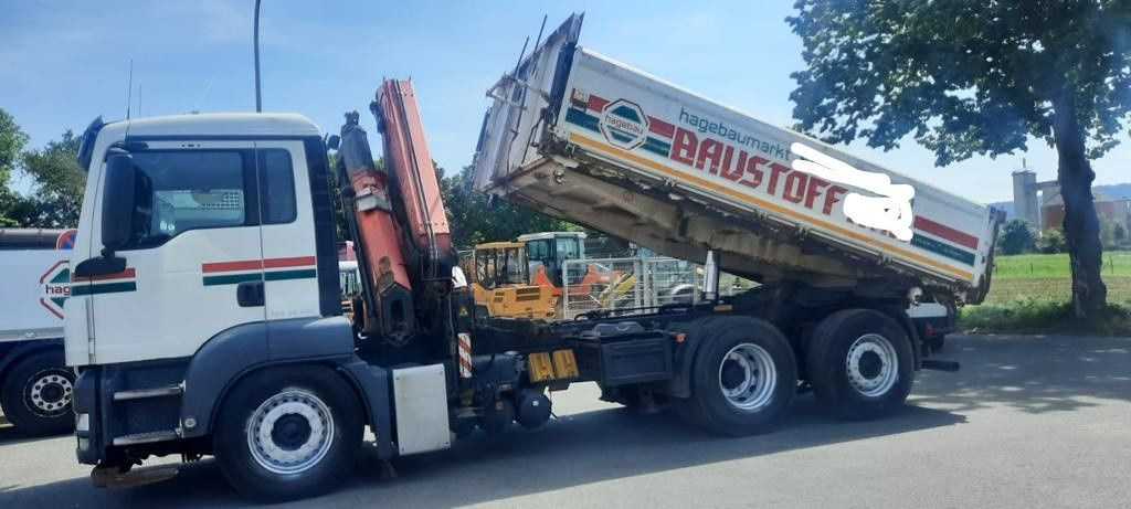 MAN TGS 26.400 Kipper Mit Kran/Funk - Sklápěč, Auto s hydraulickou rukou: obrázek 3 MAN TGS 26.400 Kipper Mit Kran/Funk - Sklápěč, Auto s hydraulickou rukou: obrázek 3