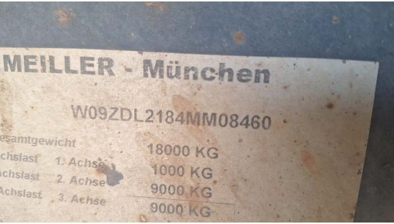 Meiller Tandem Kippanhänger - Sklápěcí přívěs: obrázek 5 Meiller Tandem Kippanhänger - Sklápěcí přívěs: obrázek 5