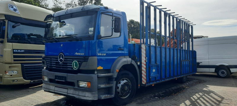 Mercedes-Benz 1828 Pritsche+Glastransport - Nákladní automobil valníkový/ Plošinový, Auto s hydraulickou rukou: obrázek 2 Mercedes-Benz 1828 Pritsche+Glastransport - Nákladní automobil valníkový/ Plošinový, Auto s hydraulickou rukou: obrázek 2