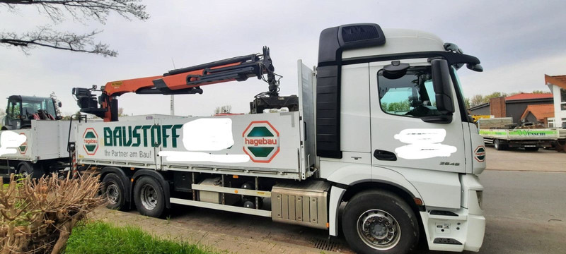 Mercedes-Benz 2545 Actros Pritsche Kran Palfinger PK21001 - Nákladní automobil valníkový/ Plošinový, Auto s hydraulickou rukou: obrázek 3 Mercedes-Benz 2545 Actros Pritsche Kran Palfinger PK21001 - Nákladní automobil valníkový/ Plošinový, Auto s hydraulickou rukou: obrázek 3